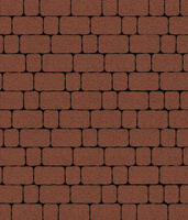  Тротуарная плитка Выбор Антик Б.3.А.6 Гранит 60мм Красный: внешний вид