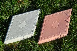 Тротуарная плитка Ромб: внешний вид